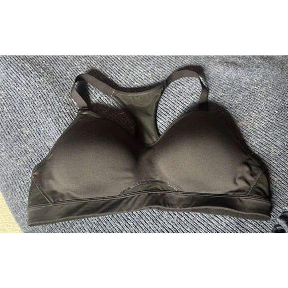 Old Navy Sports Bra Women’s Size 38B Mat High Suppo Black Jack - Picture 1 of 7